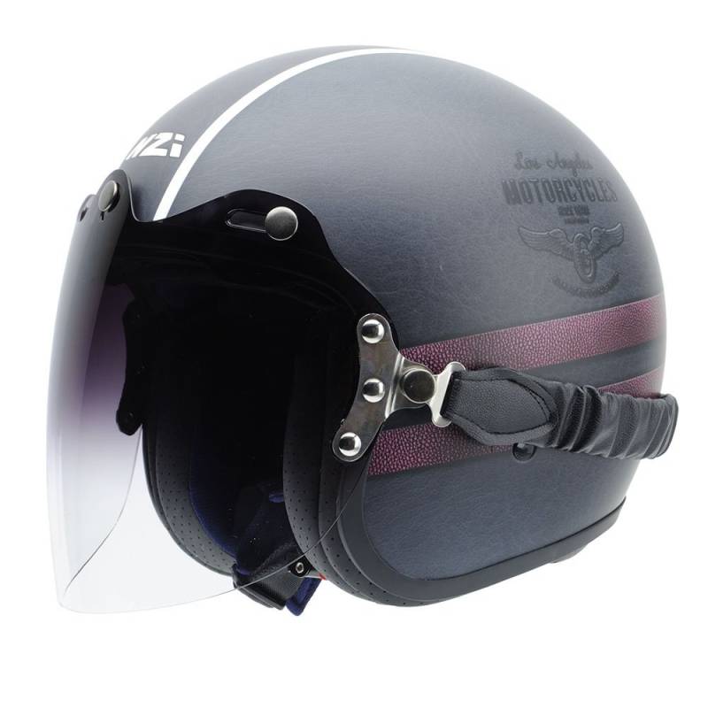 NZI Rolling Duo Graphics Motorradhelm, Mehrfarbig Los Angeles, 54 von NZI