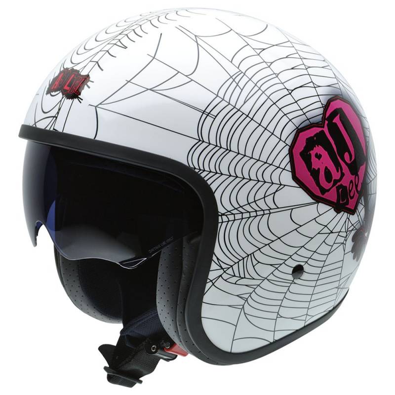 NZI Rolling by Superstars WWE Motorradhelm, Mehrfarbig AJ Lee Dekoration, 54 von NZI