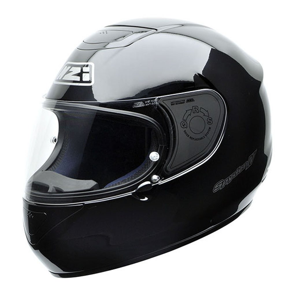 NZI Spyder IV Motorradhelm, Schwarz, L von NZI