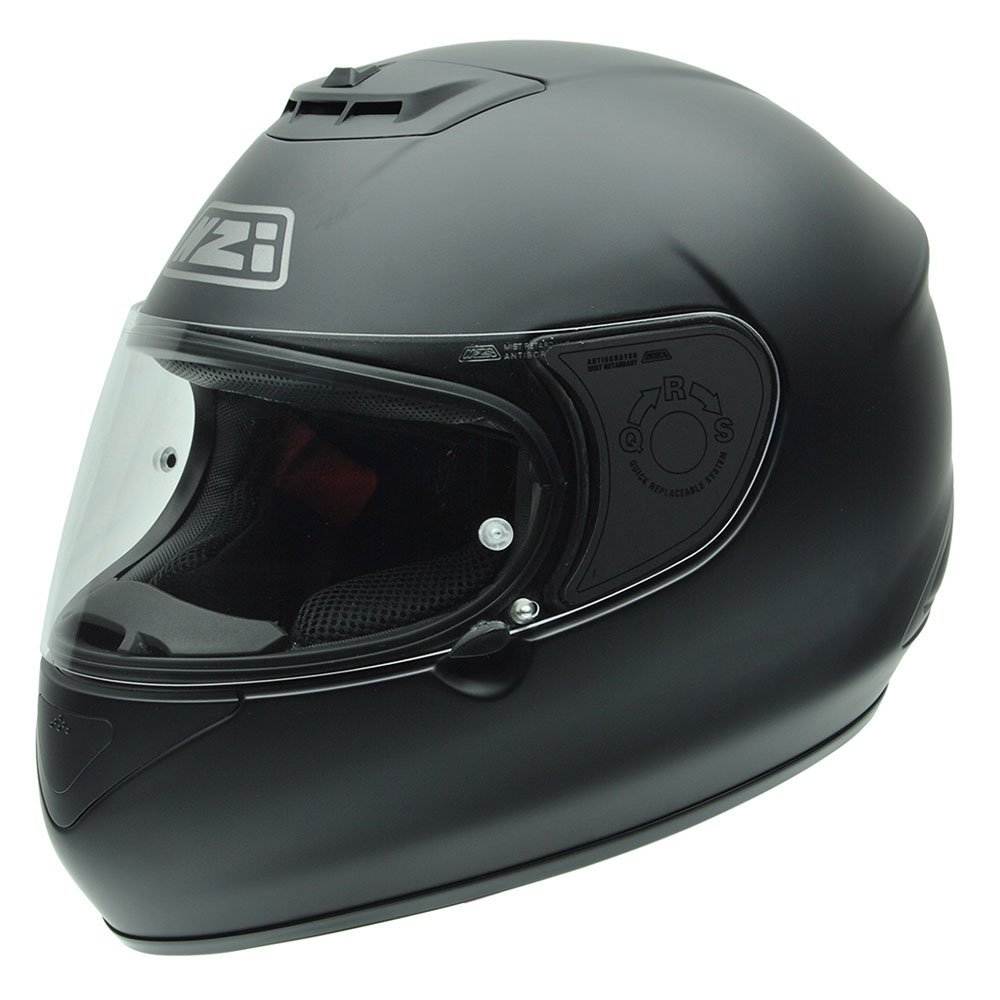 NZI Spyder V Motorradhelm, Schwarz, 58-59 cm von NZI