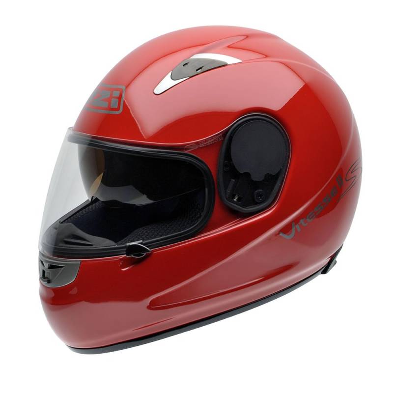 NZI Vitesse II S Motorradhelm, Rot, 54 cm von NZI