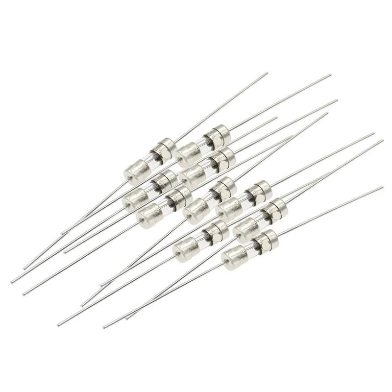 3.6 * 10 Flinke Glasrohrsicherung Schnelle Unterbrechung Mit Stift 3,6 X10mm 0,5-10A AMP 250V 10 Stücke(Fast break-F,10A) von NZTZEEBZ