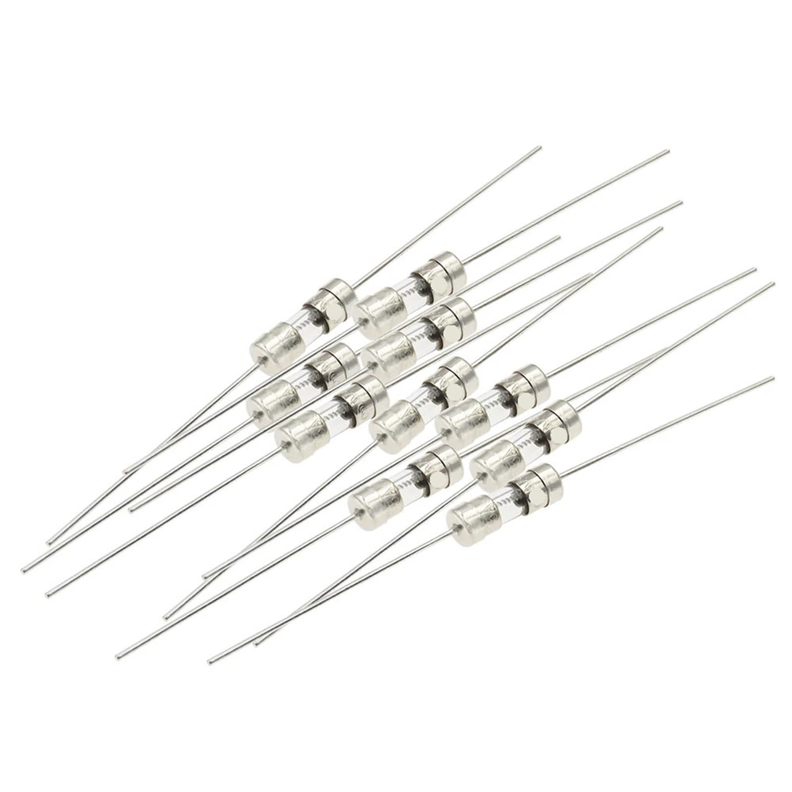 3.6 * 10 Flinke Glasrohrsicherung Schnelle Unterbrechung Mit Stift 3,6 X10mm 0,5-10A AMP 250V 10 Stücke(Fast break-F,2.5A) von NZTZEEBZ