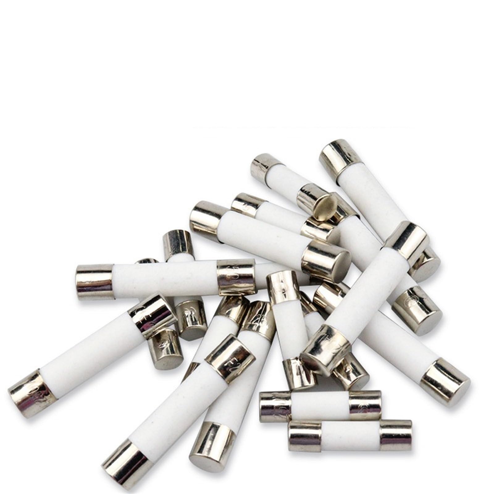 5 * 20mm Flinke Rohrsicherungen Mm 250V 100MA 200MA 300MA 8A 10A 12A 15A 20A 25A 30A AMP Sicherung Keramiksicherung 10St(0.63A) von NZTZEEBZ