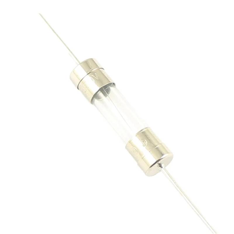 Glasrohrsicherung 5x20mm 5 * 20mm Schnell Schnell/Langsam Zeitverzögerung Axial Links Blei 250V 1-15A 5 Stücke(3.15A,Slow Blow-T) von NZTZEEBZ