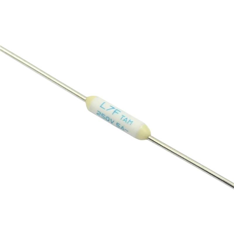 Thermische Sicherung L7F Cutoff TF 5A 250V AC Axial Blei Typ Temperatur Links 5Pcs von NZTZEEBZ
