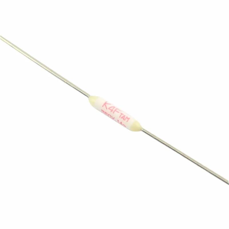 Thermische Sicherungseinsätze Axial Blei TF 1A 250V / 2A 125V / 3A 50V DC Temperatur K2F K3F K4F K6F 5Pcs(127C 1A 250V K4F) von NZTZEEBZ