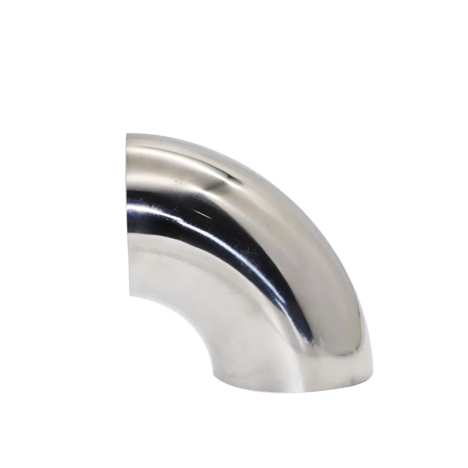 Auto Auspuff Endrohr Universeller 90-Grad-Edelstahl-Winkel, Sanitär-Schweißrohrverschraubung, Auto-Auspuffrohr-Schalldämpfer, Geschweißtes Rohr, Mehrere Größen Auspuff (Color : 32 mm) von NaNMiBHd