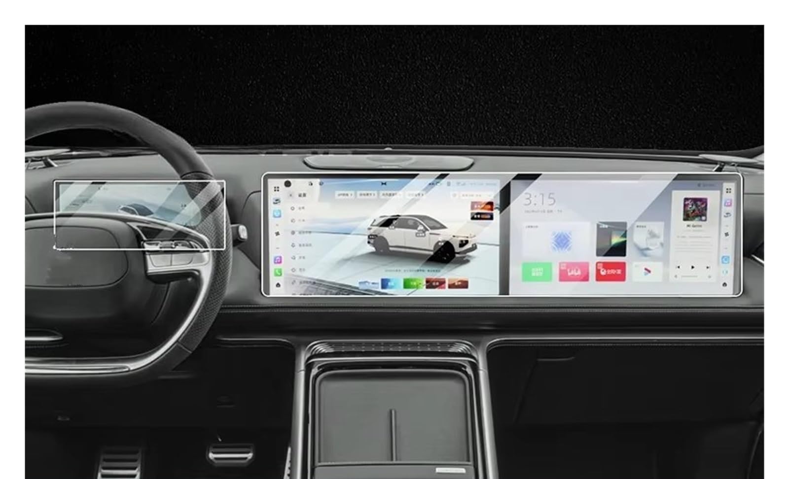 GPS-Displayschutz Für XPENG Für G9 EV 2022 2023 Auto Navigation Schutz Film LCD Bildschirm TPU Screen Protector Anti-Scratch Navigation Schutzfolie GPS-Displayschutz Für XPENG Für G9 EV 2022 2023 Auto Navigation Schutz Film LCD Bildschirm TPU Screen Protector Anti-Scratch Navigation Schutzfolie von NaNMiBHd