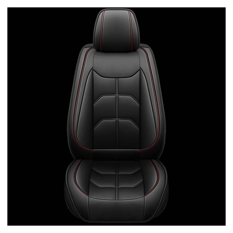 NaNMiBHd Autositzschutz Sitzunterlage 1 PC Auto Sitzbezug Für Citroen Für C4 Für Picasso Für C3 Für C5 Für C6 Für DS4 Für DS5 Für DS6 Für DS7(Black) von NaNMiBHd