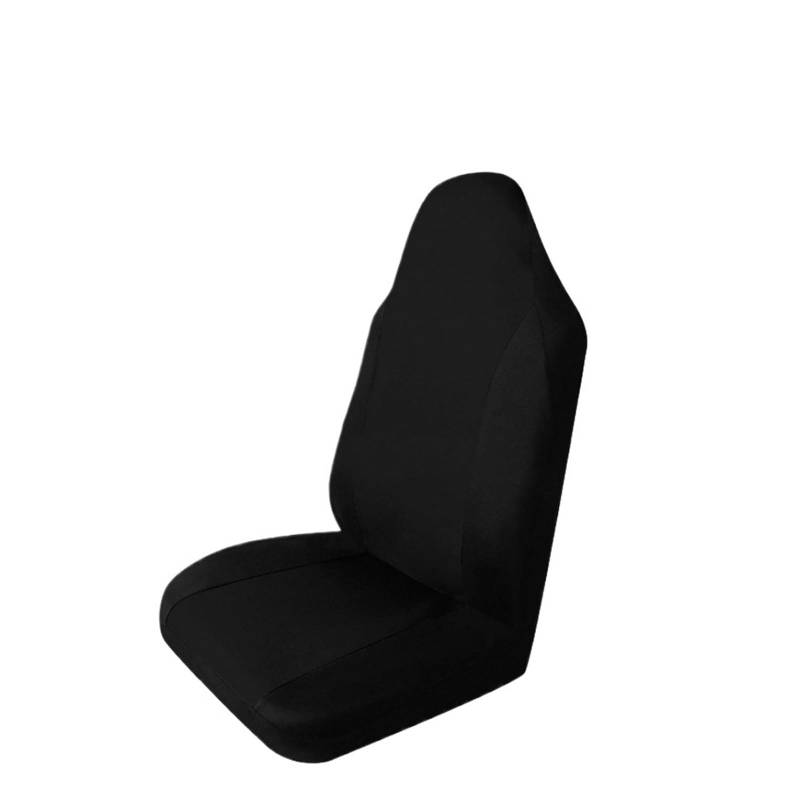 NaNMiBHd Autositzschutz Sitzunterlage 2-teiliger Vorderer Autositzbezug Universeller Autositzschutz(1 seat-Black) von NaNMiBHd