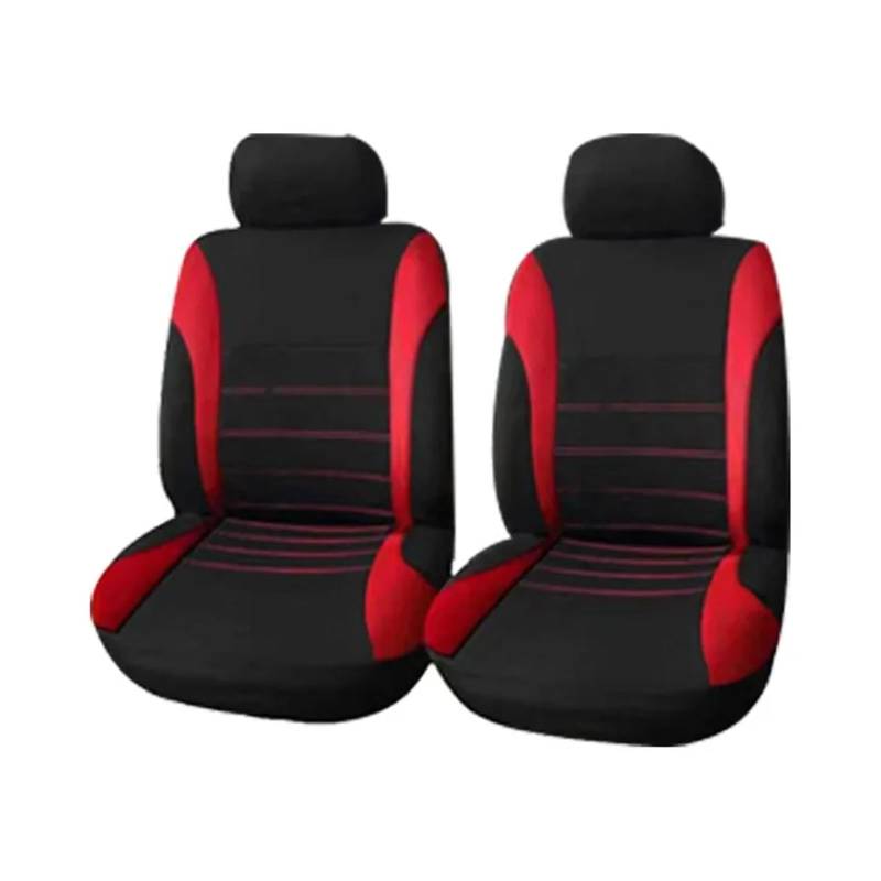 NaNMiBHd Autositzschutz Sitzunterlage Auto Sitz Pad Auto Sitz Abdeckung Protector Mat Pad Für Tesla Für Modell-3 Für Modell-S Für Modell-X(2seat-red) von NaNMiBHd
