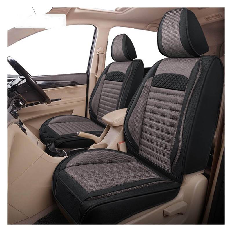 NaNMiBHd Autositzschutz Sitzunterlage Für Mazda Für CX7 Für CX8 Für CX9 1 Sitz Auto Sitzbezug Set Auto Zubehör Innen(Black Coffee) von NaNMiBHd