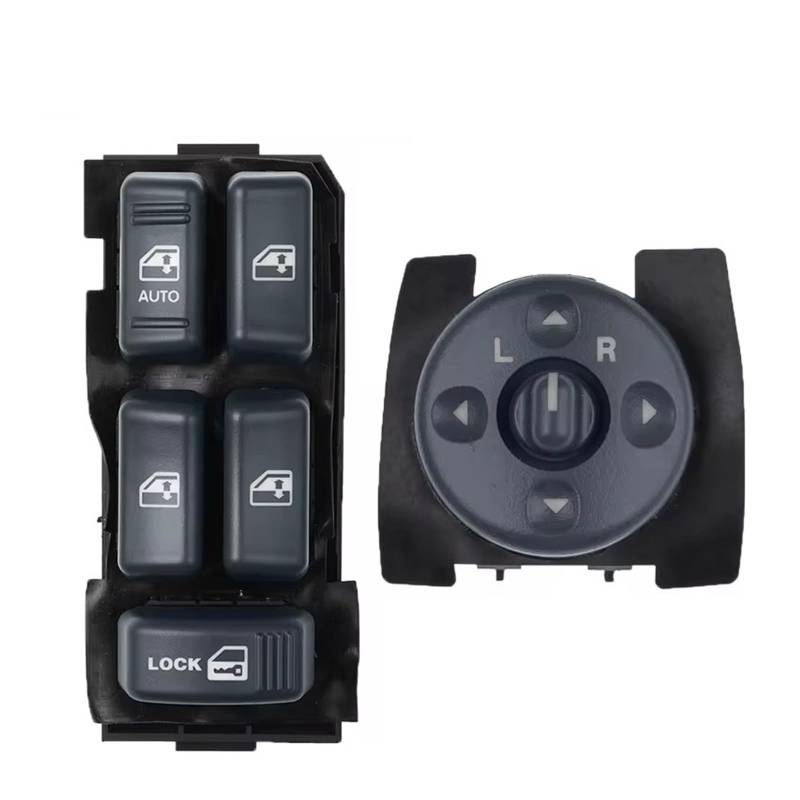 Power Fensterheber Schalter 15009690 15151360 Fenster Hinten Spiegel Schalter Für Blazer Für Suburban Für Cadillac Für Escalade(A pair) von NaNMiBHd