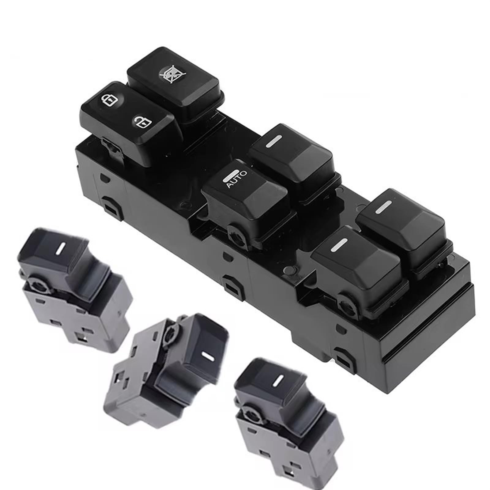Power Fensterheber Schalter 93575-1H000 93570-3W400WK 93570-3W600WK Vorne Links Fensterheber Schalter Für Kia Für Sportage 2011-2014(4 pc) von NaNMiBHd