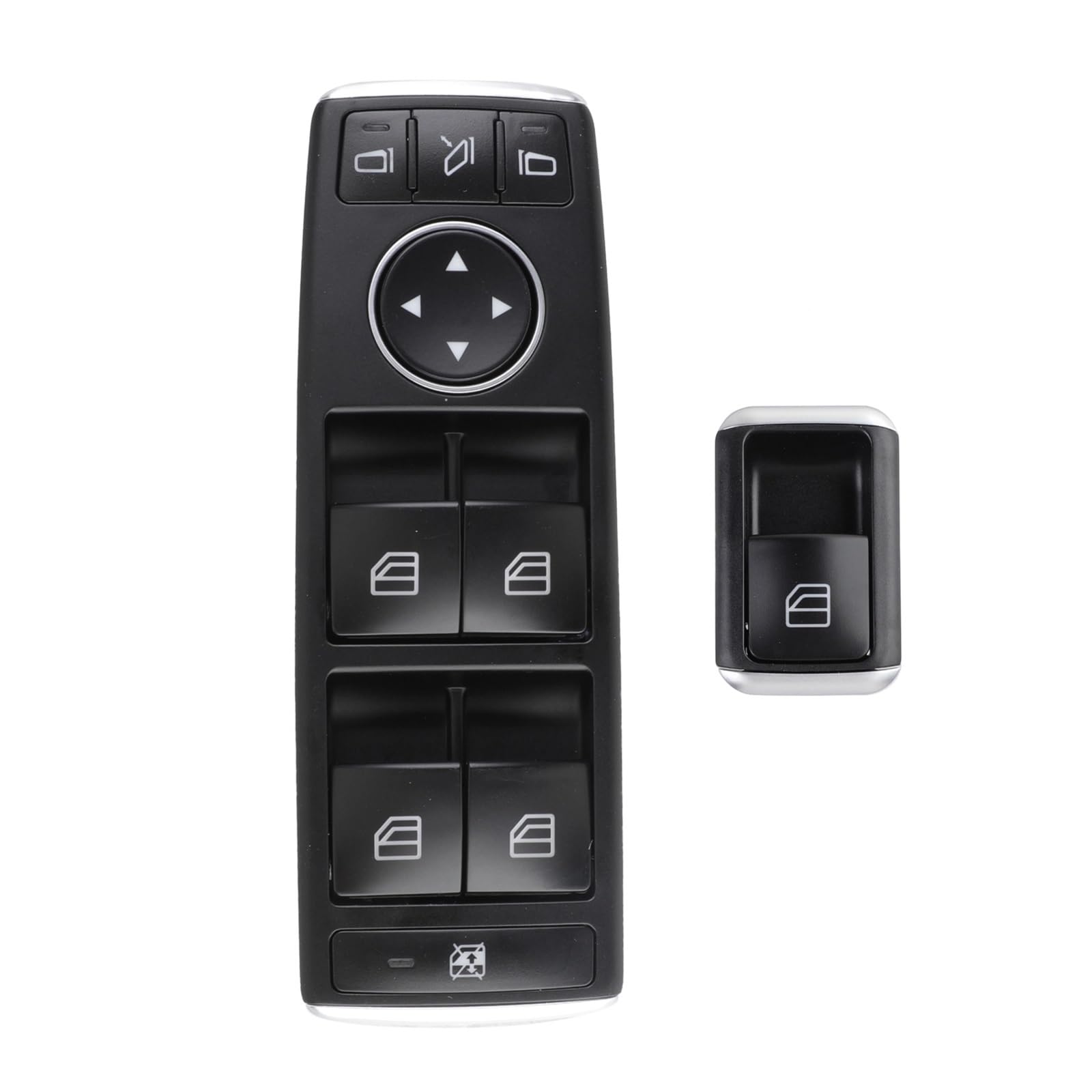 Power Fensterheber Schalter Auto 100358900B 100374900B Elektrischer Fensterheberschalter Knopf 1003589-00-B 1003749-00-B Für Tesla Für Modell X S 2012-2020(A Set) von NaNMiBHd