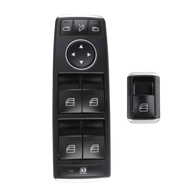 Power Fensterheber Schalter Auto 100358900B 100374900B Elektrischer Fensterheberschalter Knopf 1003589-00-B 1003749-00-B Für Tesla Für Modell X S 2012-2020(A Set) von NaNMiBHd
