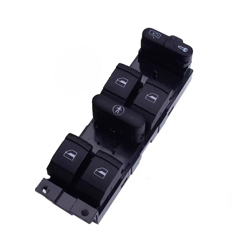 Power Fensterheber Schalter Für MK4 Für Jetta 4 Für Bora Für Seat Für Leon Für Toledo 1999-2006 Fenster Hauptschalterknopf Für Skoda Für Octavia Für 1U2(Green) von NaNMiBHd