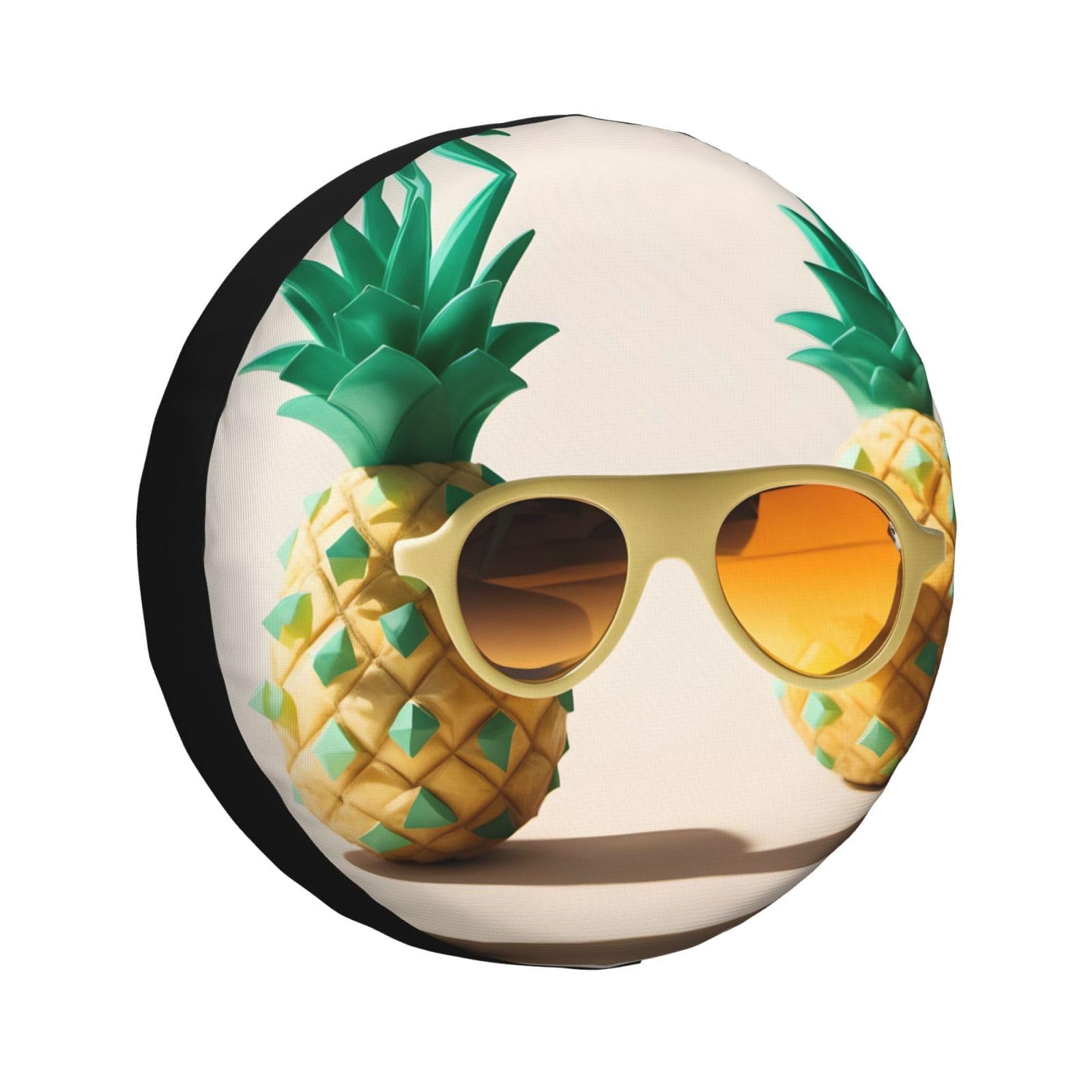 Ananas-Frucht-Sonnenbrille, Sand, Strand, Reifenabdeckung, Allwetterschutz für Anhänger, SUV, LKW und mehr, 35,6 cm, 35,6 cm, 43,6 cm, 43,2 cm Ananas-Frucht-Sonnenbrille, Sand, Strand, Reifenabdeckung, Allwetterschutz für Anhänger, SUV, LKW und mehr, 35,6 cm, 35,6 cm, 43,6 cm, 43,2 cm von Nabear
