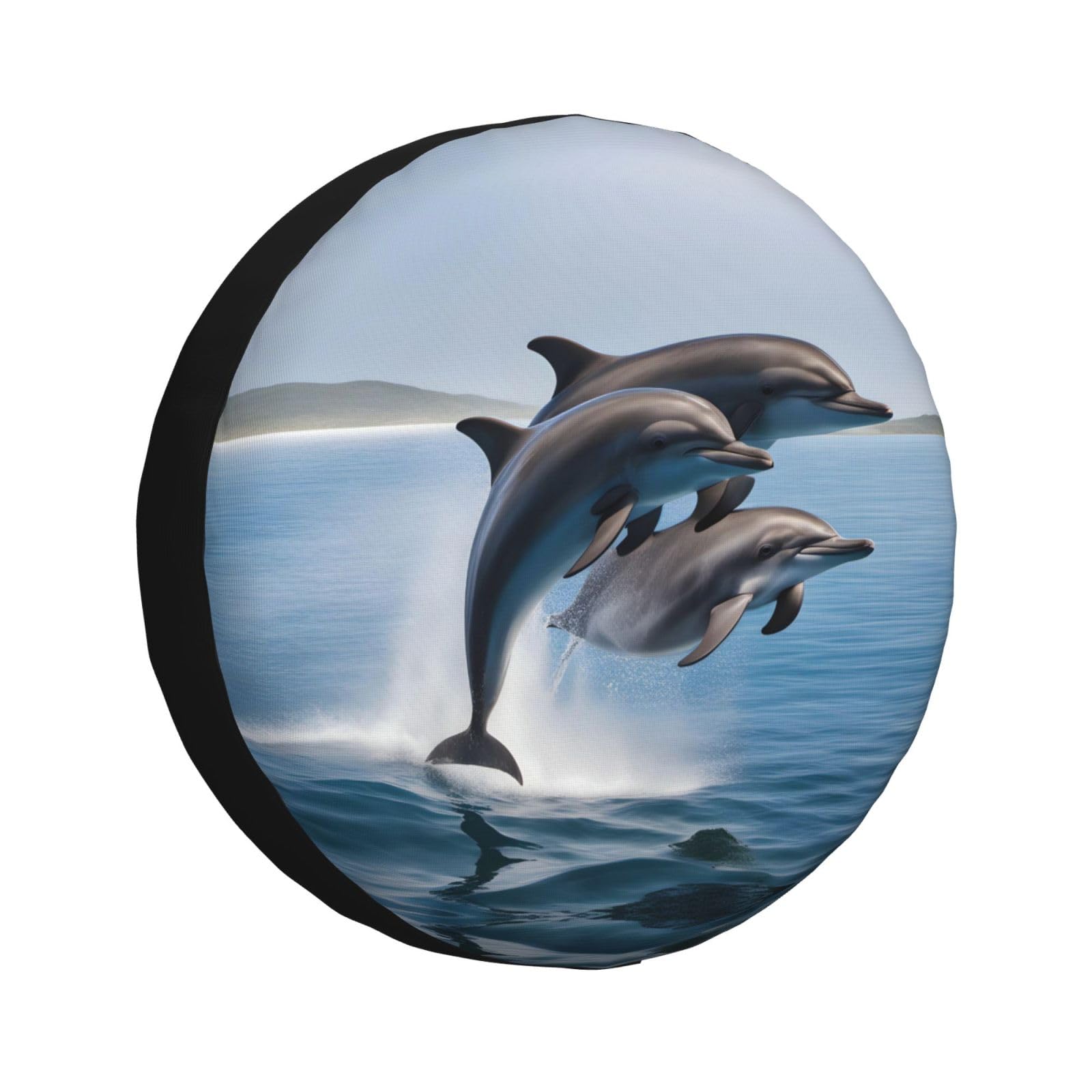 Delfin-Reifenabdeckung, Allwetterschutz für Anhänger, SUV, LKW und mehr, 35,6 cm, 40,6 cm, 43,2 cm, 43,2 cm Delfin-Reifenabdeckung, Allwetterschutz für Anhänger, SUV, LKW und mehr, 35,6 cm, 40,6 cm, 43,2 cm, 43,2 cm von Nabear