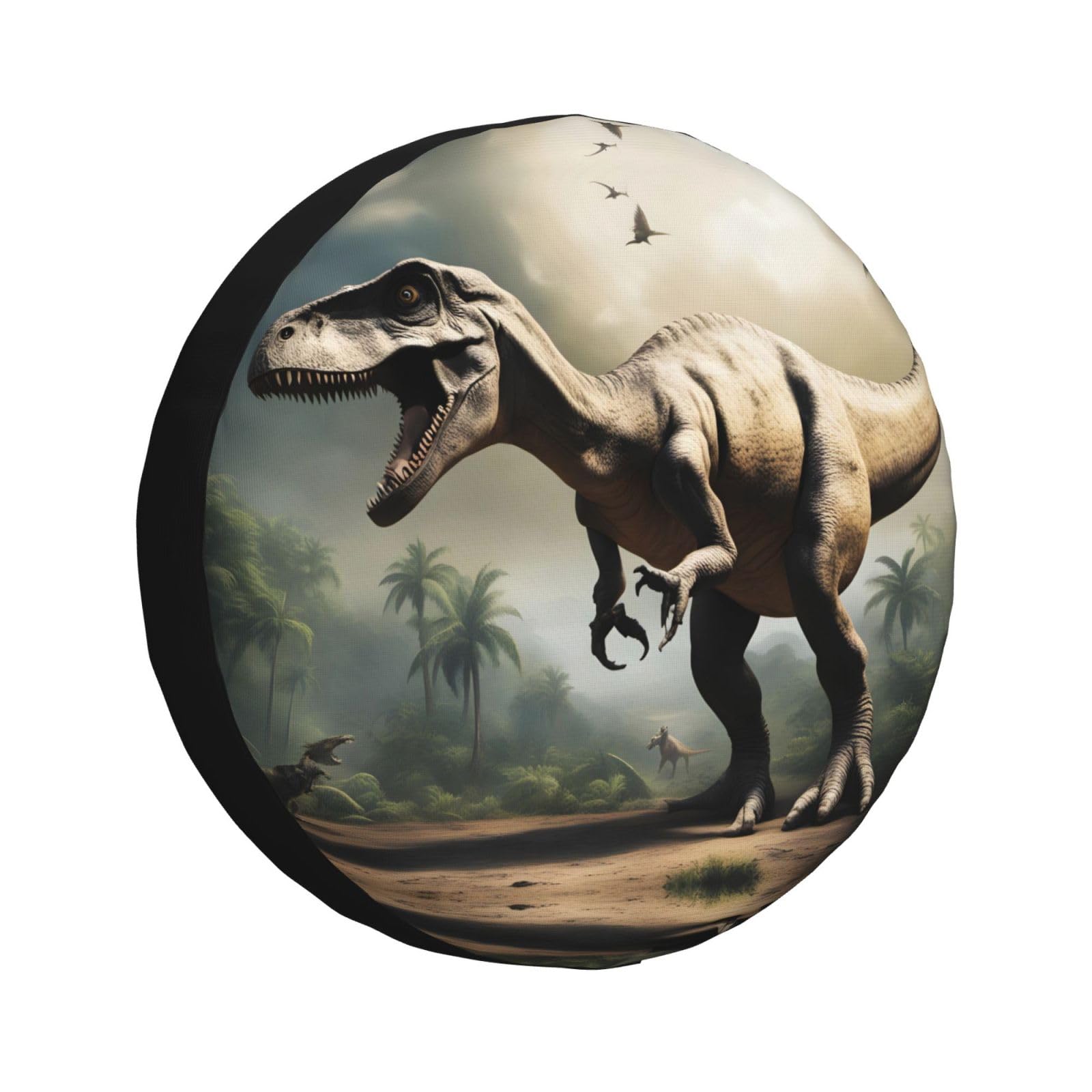 Dinosaurier-Reifenabdeckung, Allwetterschutz für Anhänger, SUV, LKW und mehr, 35,6 cm, 40,6 cm, 43,2 cm, 43,2 cm Dinosaurier-Reifenabdeckung, Allwetterschutz für Anhänger, SUV, LKW und mehr, 35,6 cm, 40,6 cm, 43,2 cm, 43,2 cm von Nabear