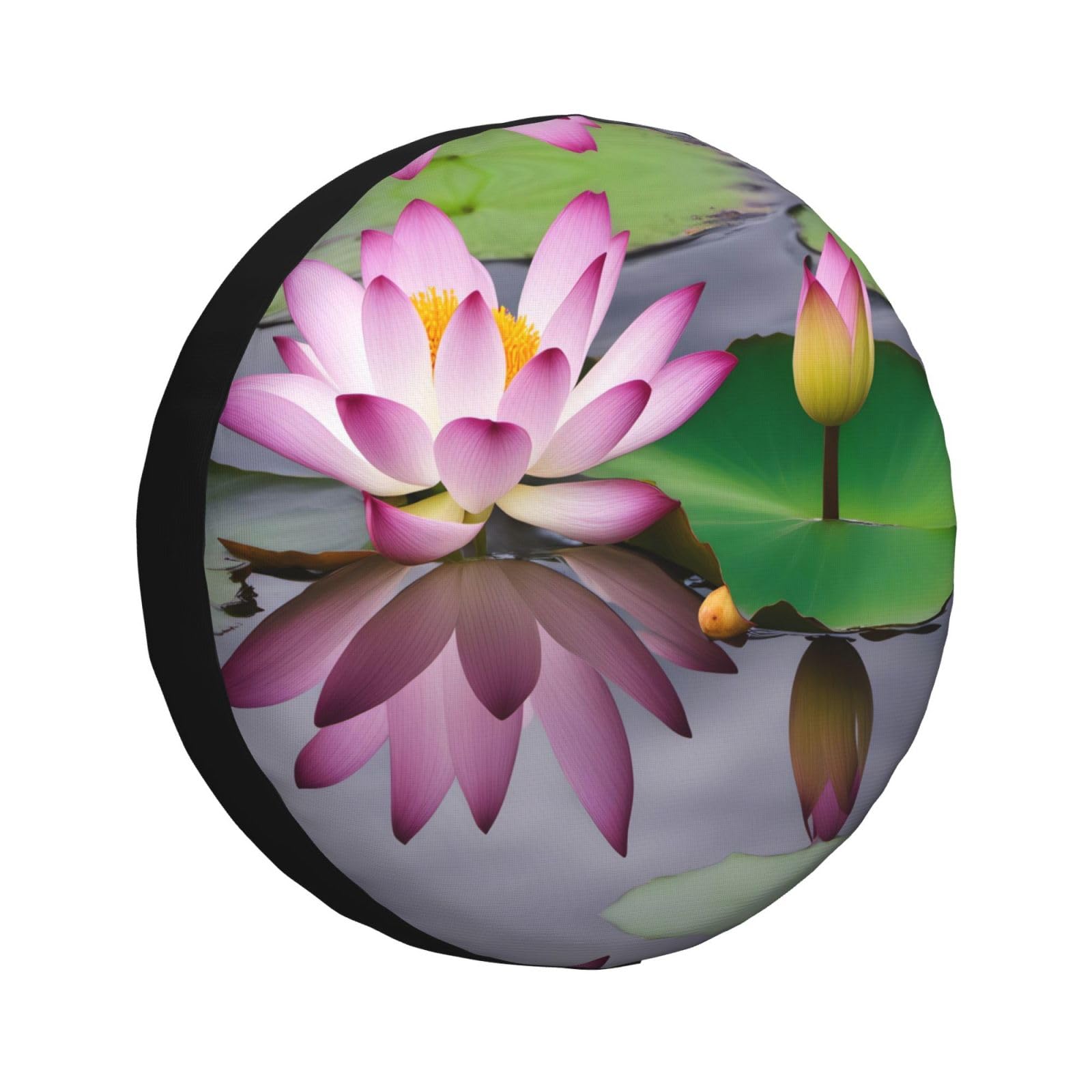 Lotusblumen-Reifenabdeckung, Allwetterschutz für Anhänger, SUV, LKW und mehr, 35,6 cm, 40,6 cm, 43,2 cm Lotusblumen-Reifenabdeckung, Allwetterschutz für Anhänger, SUV, LKW und mehr, 35,6 cm, 40,6 cm, 43,2 cm von Nabear