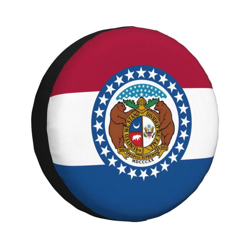 Missouri Reifenabdeckung, Radabdeckung, Allwetterschutz für Anhänger, SUV, LKW und mehr, 35,6 cm, 35,6 cm, 40,6 cm, 43,2 cm von Nabear