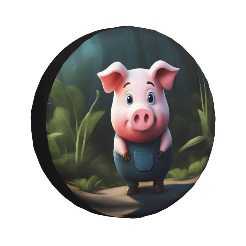 Piggy Reifenabdeckung, Allwetterschutz für Anhänger, SUV, LKW und mehr, 35,6 cm, 40,6 cm, 43,2 cm, 43,2 cm von Nabear