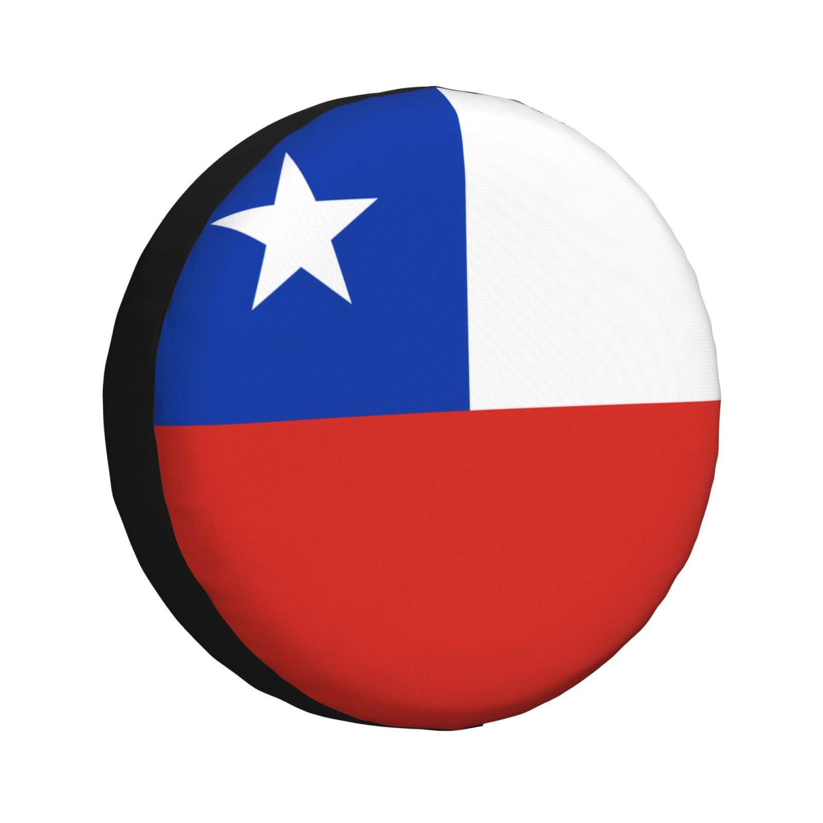 Reifenabdeckung mit Flagge von Chile, Allwetterschutz für Anhänger, SUV, LKW und mehr, 35,6 cm, 38,1 cm, 40,6 cm, 43,2 cm Reifenabdeckung mit Flagge von Chile, Allwetterschutz für Anhänger, SUV, LKW und mehr, 35,6 cm, 38,1 cm, 40,6 cm, 43,2 cm von Nabear