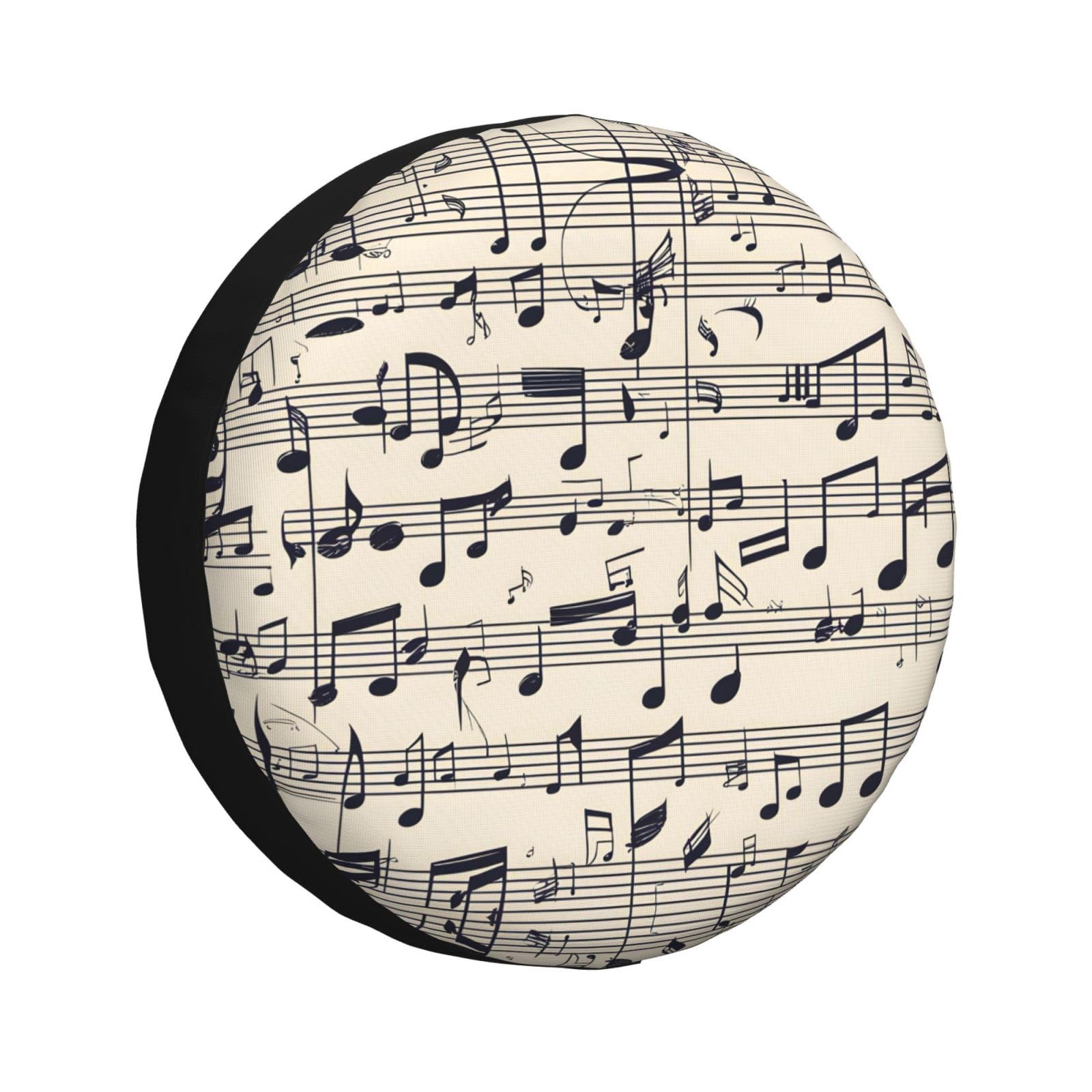 Reifenabdeckung mit Musiknoten-Druck, Allwetterschutz für Anhänger, SUV, LKW und mehr, 35,6 cm, 40,6 cm, 43,2 cm, 43,2 cm Reifenabdeckung mit Musiknoten-Druck, Allwetterschutz für Anhänger, SUV, LKW und mehr, 35,6 cm, 40,6 cm, 43,2 cm, 43,2 cm von Nabear