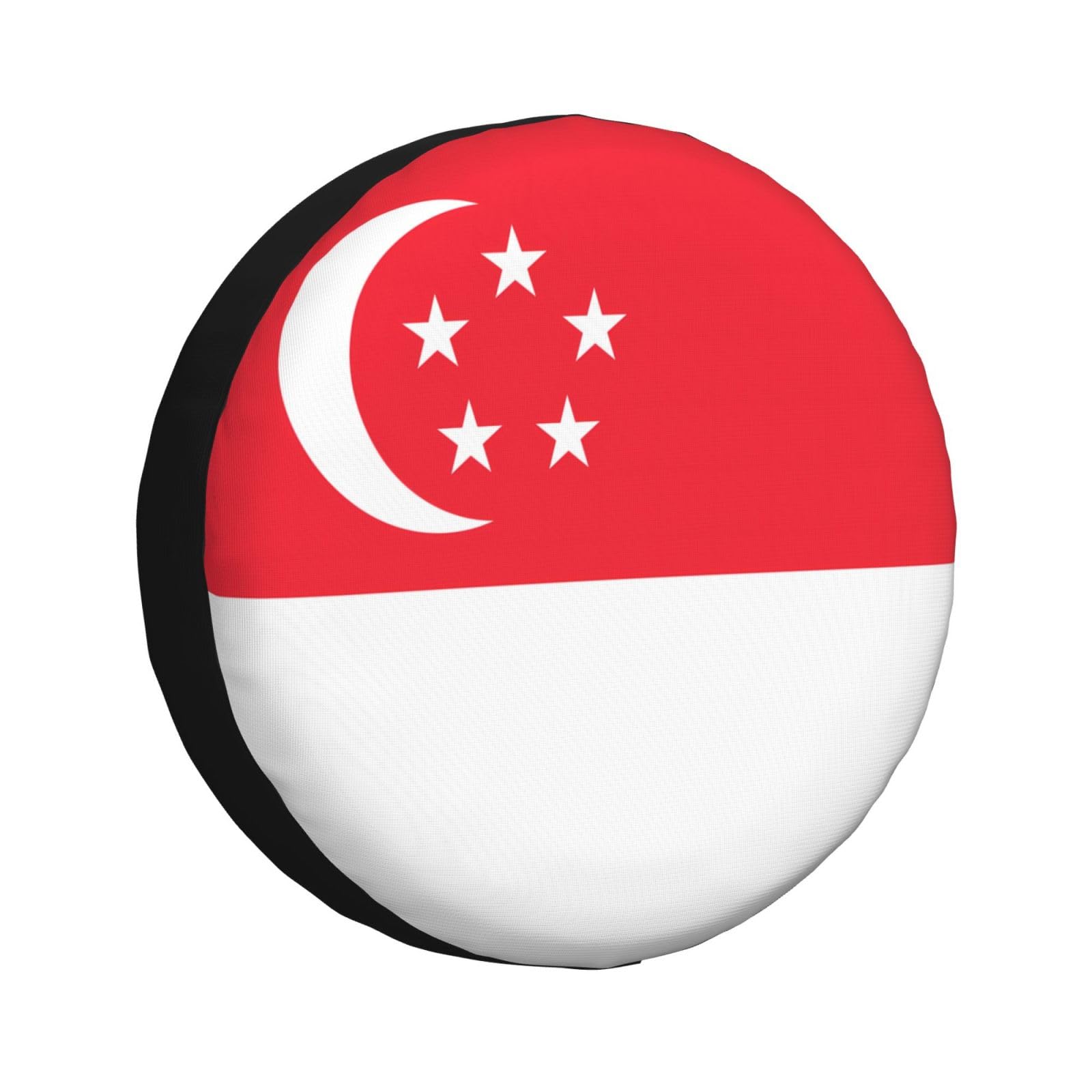 Reifenabdeckung mit Singapur-Flagge, Allwetterschutz für Anhänger, SUV, LKW und mehr, 35,6 cm, 40,6 cm, 43,2 cm, 43,2 cm Reifenabdeckung mit Singapur-Flagge, Allwetterschutz für Anhänger, SUV, LKW und mehr, 35,6 cm, 40,6 cm, 43,2 cm, 43,2 cm von Nabear
