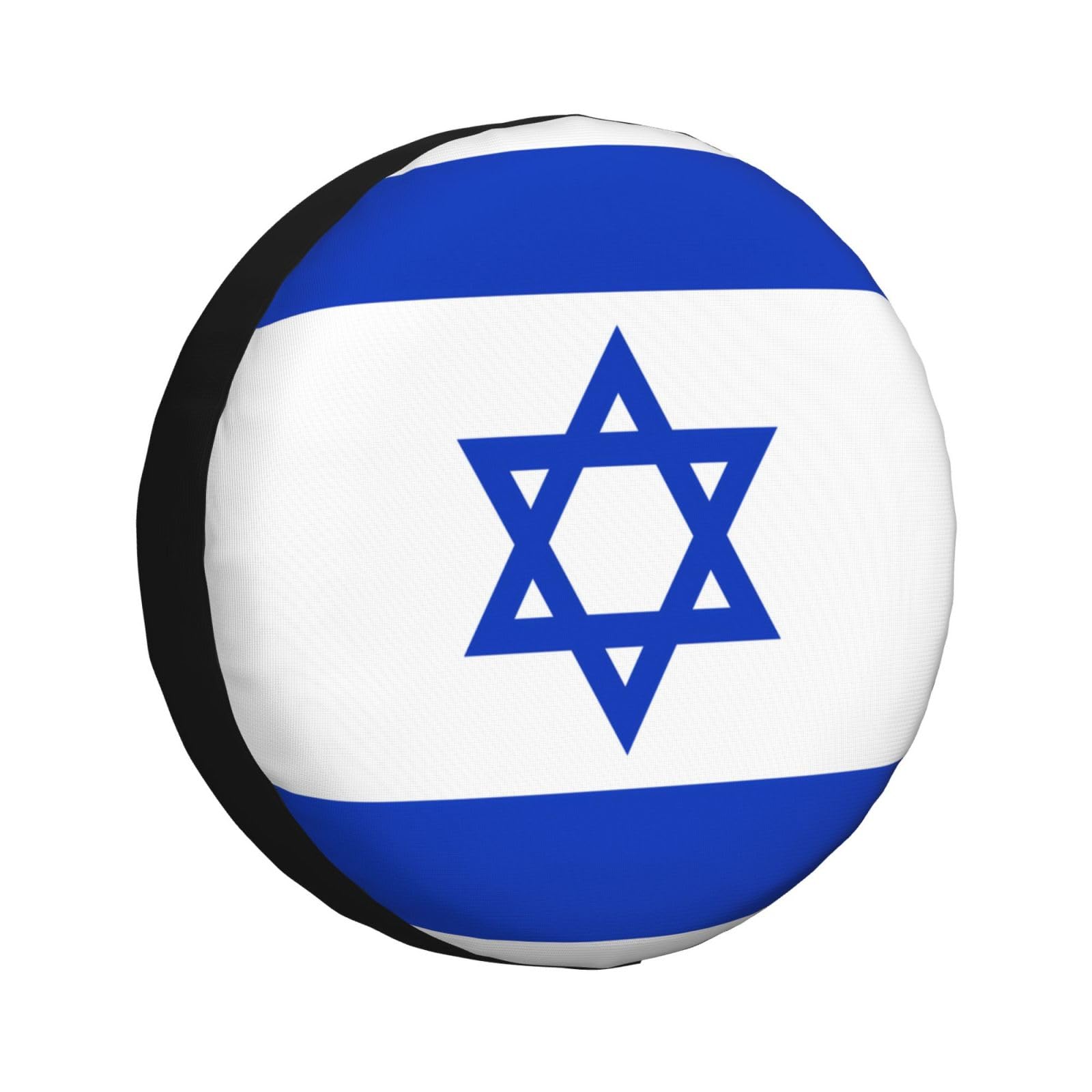 Reifenabdeckung mit israelischer Flagge, Allwetterschutz für Anhänger, SUV, LKW und mehr, 35,6 cm, 40,6 cm, 43,2 cm, 43,2 cm Reifenabdeckung mit israelischer Flagge, Allwetterschutz für Anhänger, SUV, LKW und mehr, 35,6 cm, 40,6 cm, 43,2 cm, 43,2 cm von Nabear