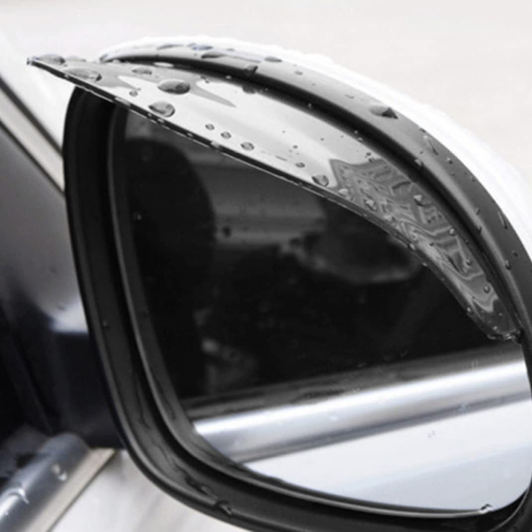NaciZuo Auto Rückfahrspiegel Regen Augenbrauen Seitenspiegel Regenschutz Schneeschutz Visor Schatten 2pcs Ersatzabdeckungen von NaciZuo