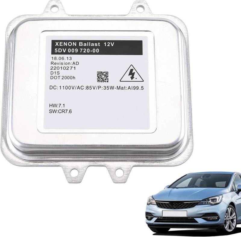 12V Xenon Ballast HID Scheinwerfer Steuergerät Vorschaltsteuergerät 5DV00961000 1232335, 13278005 5DV 009 720-001 von NadineDutol