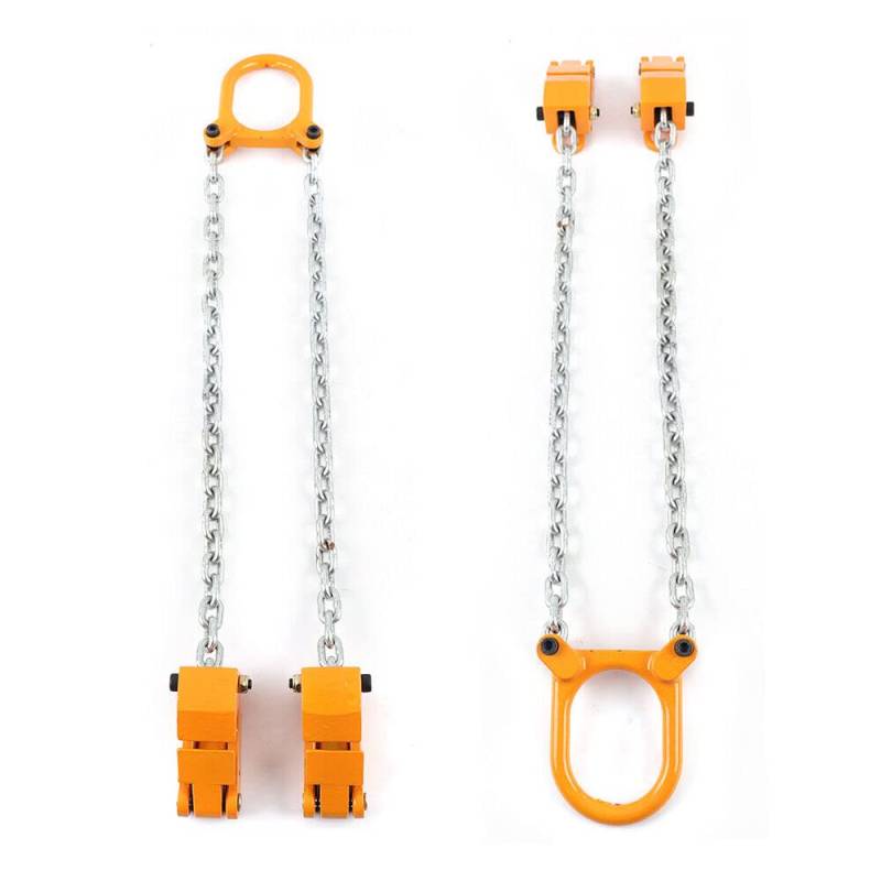 NadineDutol Fassheber Vertikalheber, 1 Ton Kettenzug Vertikaler Fassheber 2000lbs für Kunststoff und Metallfässer von NadineDutol