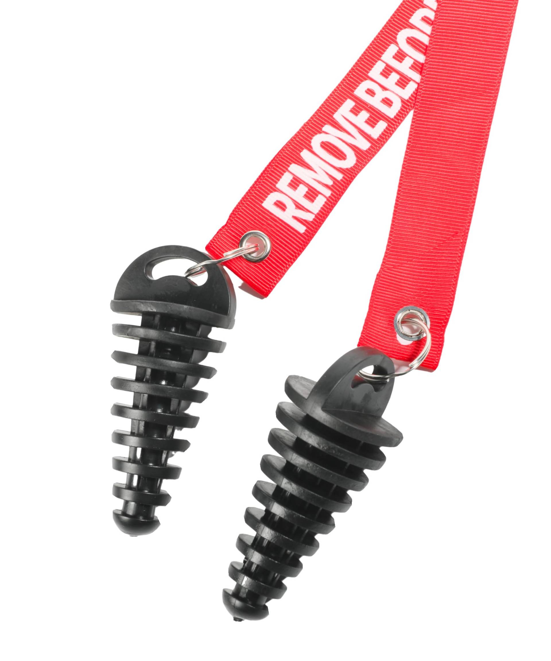 RACOONA Waschstopfen Muffler 2er Set Schmutziger Motorrad Zubehör 2 Schuss 1.5" - 1.5" Waschstopfen für die meisten Motorräder 2 Schuss Gummi Schalldämpfer 0.6-1.5" RACOONA Waschstopfen Muffler 2er Set Schmutziger Motorrad Zubehör 2 Schuss 1.5" - 1.5" Waschstopfen für die meisten Motorräder 2 Schuss Gummi Schalldämpfer 0.6-1.5" von Naitmsad
