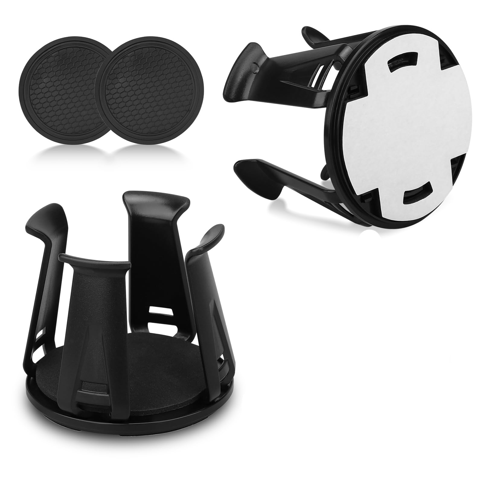 Getränkehalter Auto,2 Stück Auto Becherhalter Universeller Dosenhalter Auto,Selbstklebende Dosenhalter und Flaschenhalter für Auto Innenraum,Multifunktionale Getränkehalter für Kaffeebecher,Flaschen Getränkehalter Auto,2 Stück Auto Becherhalter Universeller Dosenhalter Auto,Selbstklebende Dosenhalter und Flaschenhalter für Auto Innenraum,Multifunktionale Getränkehalter für Kaffeebecher,Flaschen von Nakutita