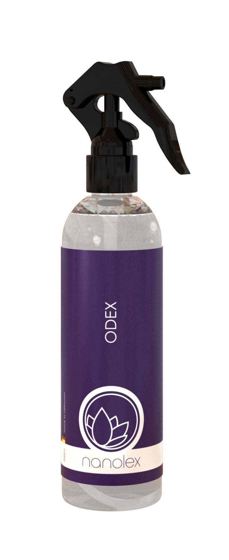 Nanolex Odex, Geruchsneutralisierer für die Autoinnenreinigung, effektiver Geruchsentferner gegen hartnäckige Gerüche im Auto (200 ml) von Nanolex