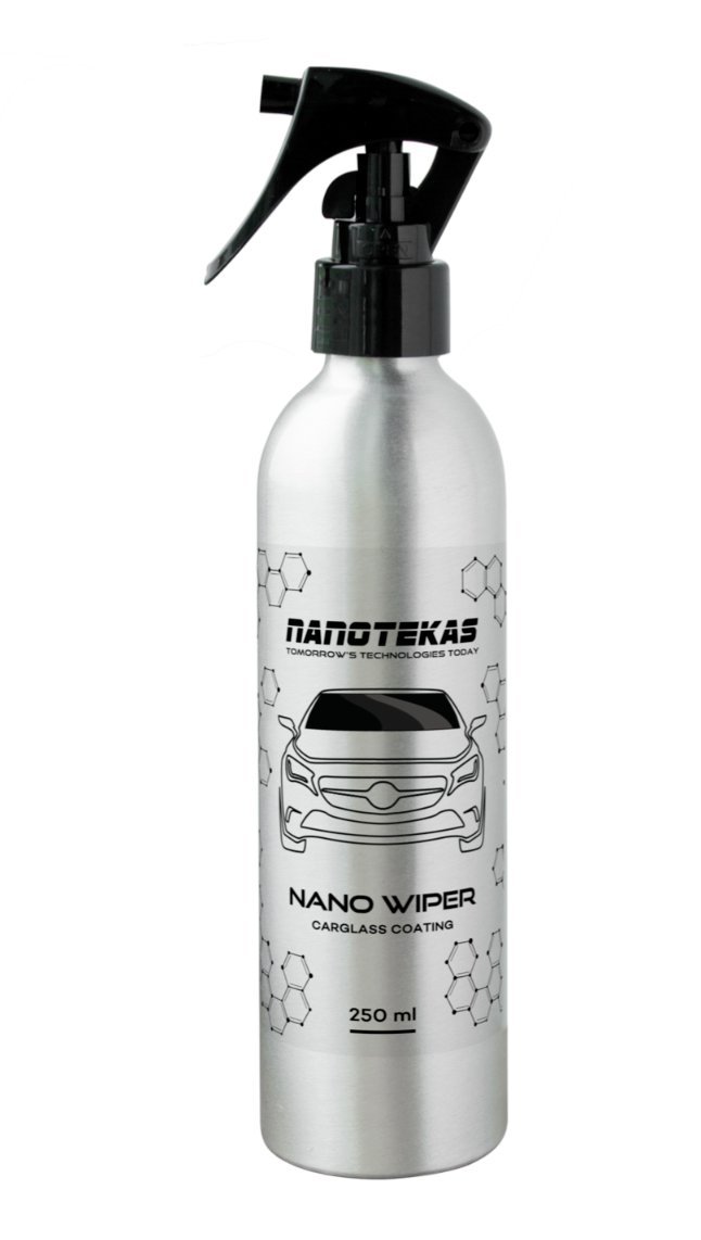 Nano-Glasbeschichtung Nanotekas Glaswischer | langlebige Nano hydrophobe Beschichtung Windschutzscheibe Fenster Beschichtung wasserabweisend Versiegelung 250 ml von Nanotekas