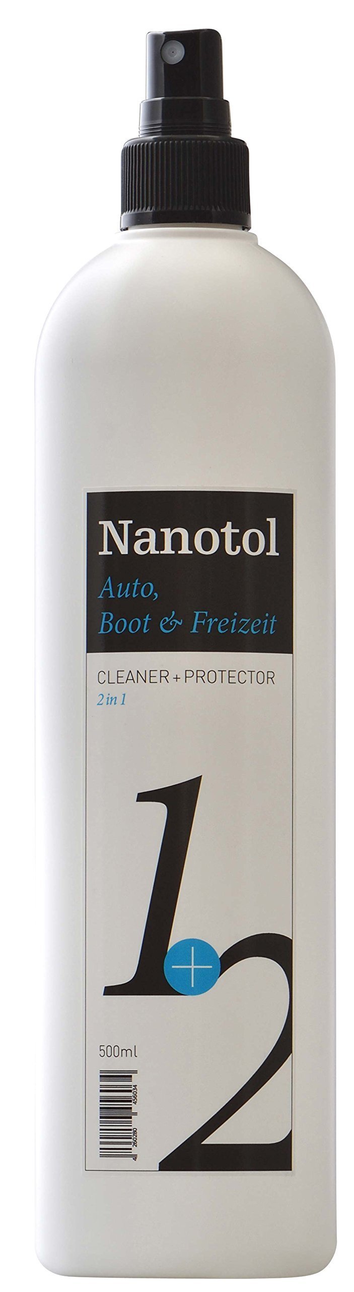 Nanotol Regenabweiser Scheibenversiegelung 2in1 Cleaner und Protector = Reinigung und Nanoversiegelung | Autopflege mit Lotuseffekt (500 ml) von Nanotol