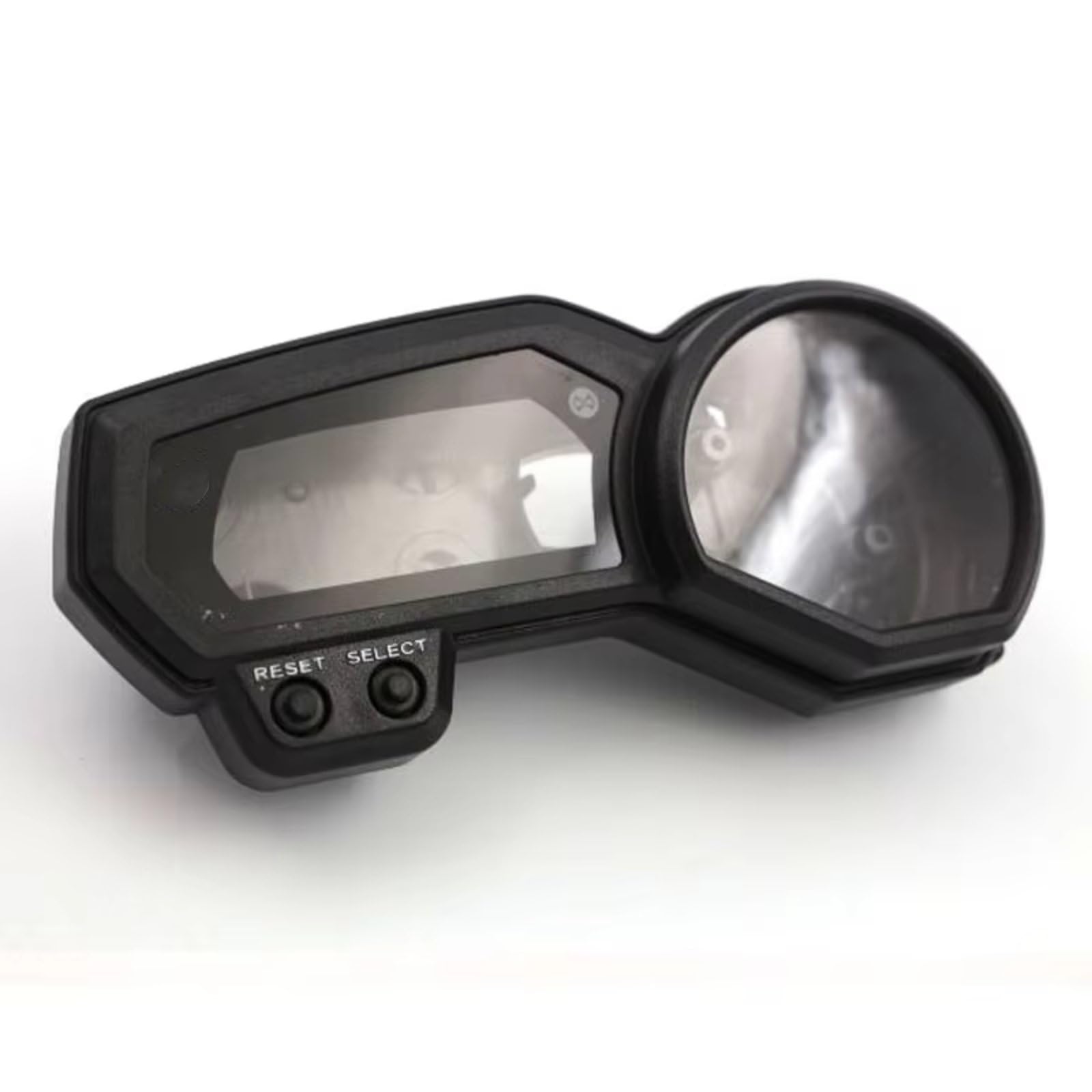 Kompatibel Mit Yamaha Für FZ1 N Für FZ6 N Motorrad Geschwindigkeitsmesser Instrumentengehäuse Kilometerzähler Drehzahlmesser Gehäusekastenabdeckung Single Turn Double Turn Motorrad Instrumentengehäuse von Naojino