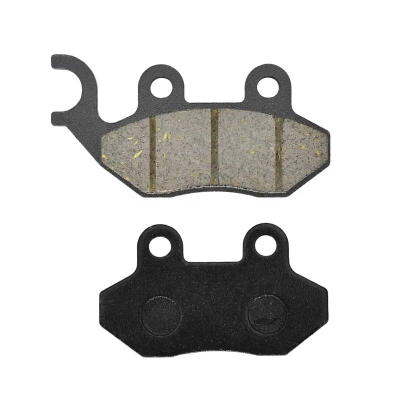 Naojino Kompatibel Mit SYM Für HD Für Evo 125 2003–2013 Für H2-125i 2010–2015 Für Megalo 125 2000–2006 Motorrad-Bremsbeläge Vorne Scheiben Teil Motorrad Bremsklötze von Naojino
