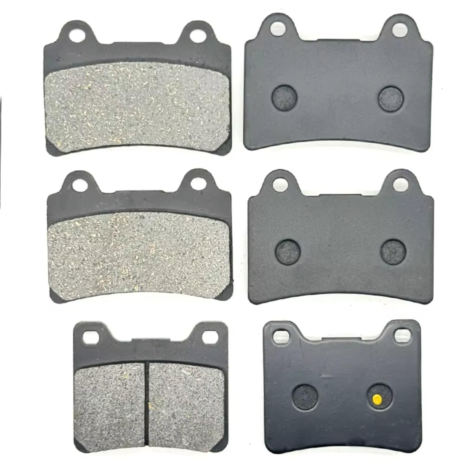 Naojino Kompatibel Mit TDM850 1991 1992 1993 1994 1995 1996 1997 1998 Für FZR1000 1987 1988 Bremsbeläge Hinten Motorradbremse Vorne Hinten Bremsbelag Motorrad Bremsklötze(Front Rear) von Naojino