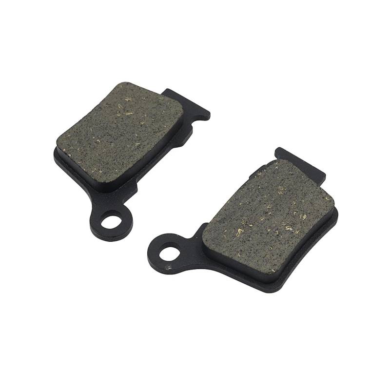 Naojino Kompatibel Mit TT600 RE 5CH5 2004 Für XT660 ZA Für Tenere ABS 2011 2012 2013 2014 2015 2016 Motorrad Vorne Hinten Bremsbeläge Motorrad Bremsklötze(1 Pair Rear) von Naojino