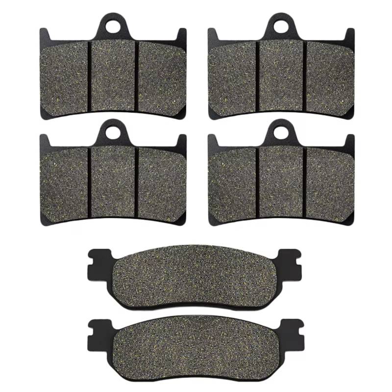 Naojino Kompatibel Mit YZF Für R1 Für YZF 1000 2002–2003 Für YZF Für R6 Für YZF 600 RR 1999 2000 2001 2002 Für YZF-R6S 2001–2002 Motorrad Vorne Hinten Bremsbelag Motorrad Bremsklötze(Front and Rear) von Naojino