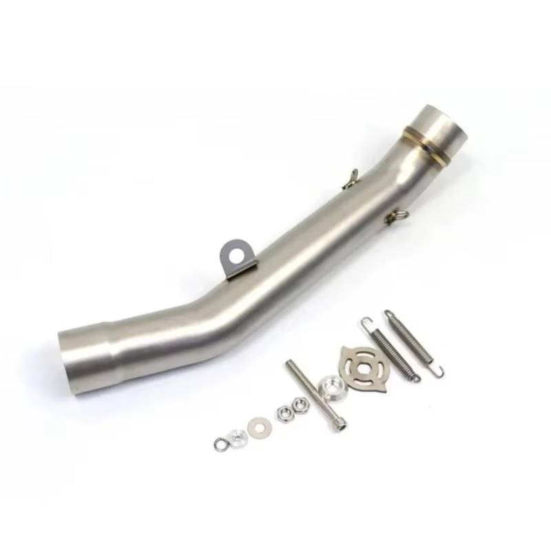 Naojino Motorrad Mittelrohr Kompatibel Mit Für Z800 2013 2014 2015 2016 Motorradauspuff Schalldämpfer Auspuff Mittelverbindungsrohr von Naojino