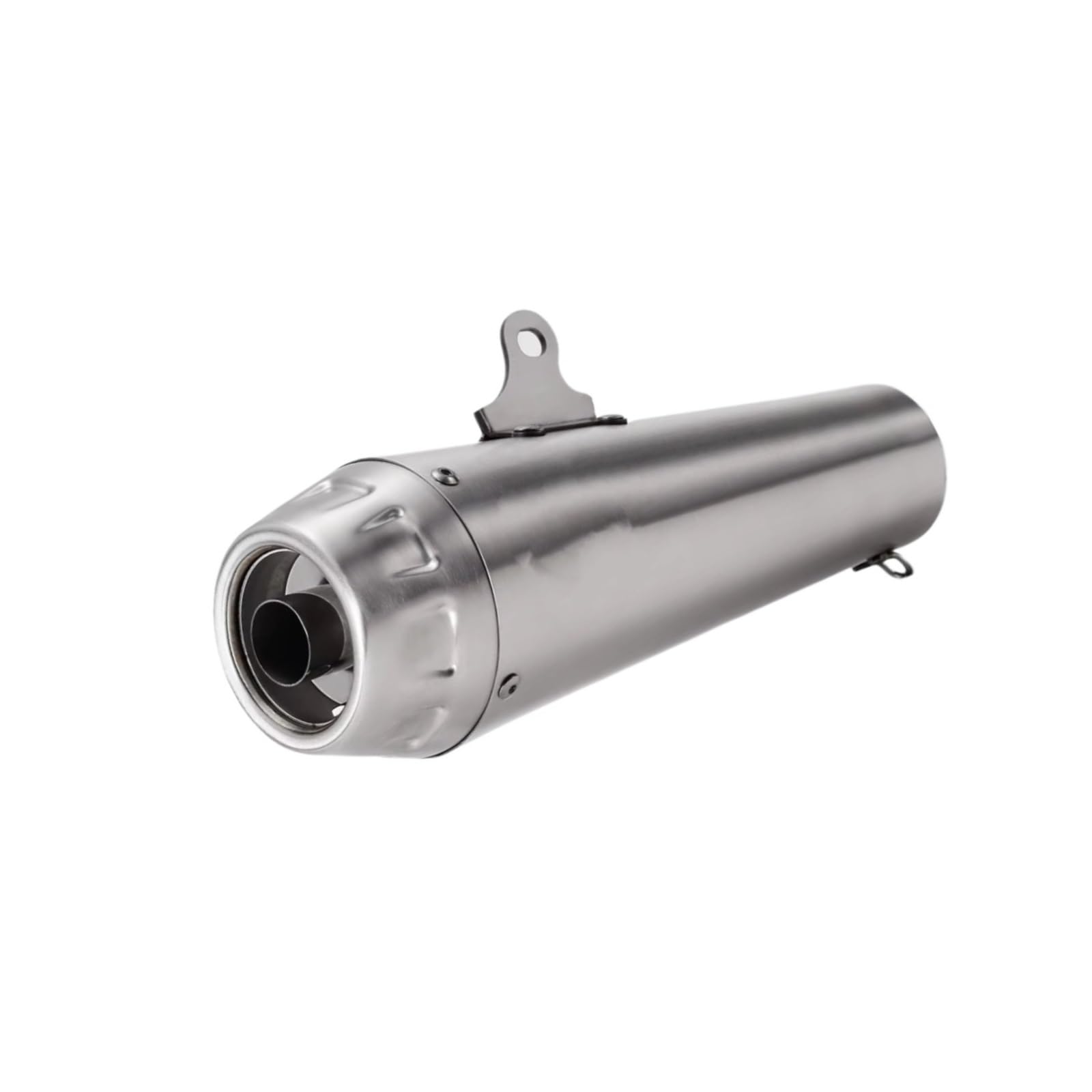 Naojino Motorrad Mittelrohr Kompatibel Mit XSR155 Für NMAX, Modifiziertes Motorrad-Schalldämpfer-Auspuffrohr, Universelles 60-mm-Motorrad-Auspuffrohr(Type B) von Naojino