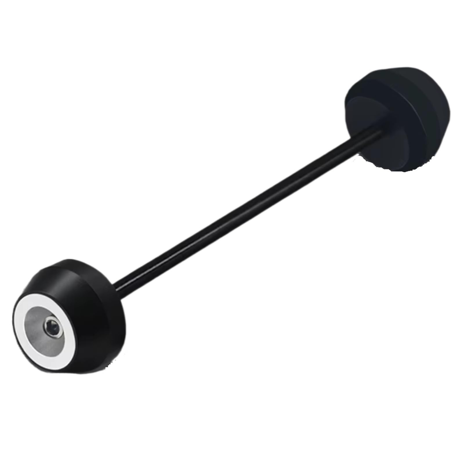 Naojino Rahmen Schieber Kompatibel Mit Yamaha Für Tracer700 Für GT 2019 2020 2021 2022 2023 2024 Motorrad Hinterachse Gabel Radkappe Crash Sliders Fallschutzpolster(Silver,Rear) von Naojino