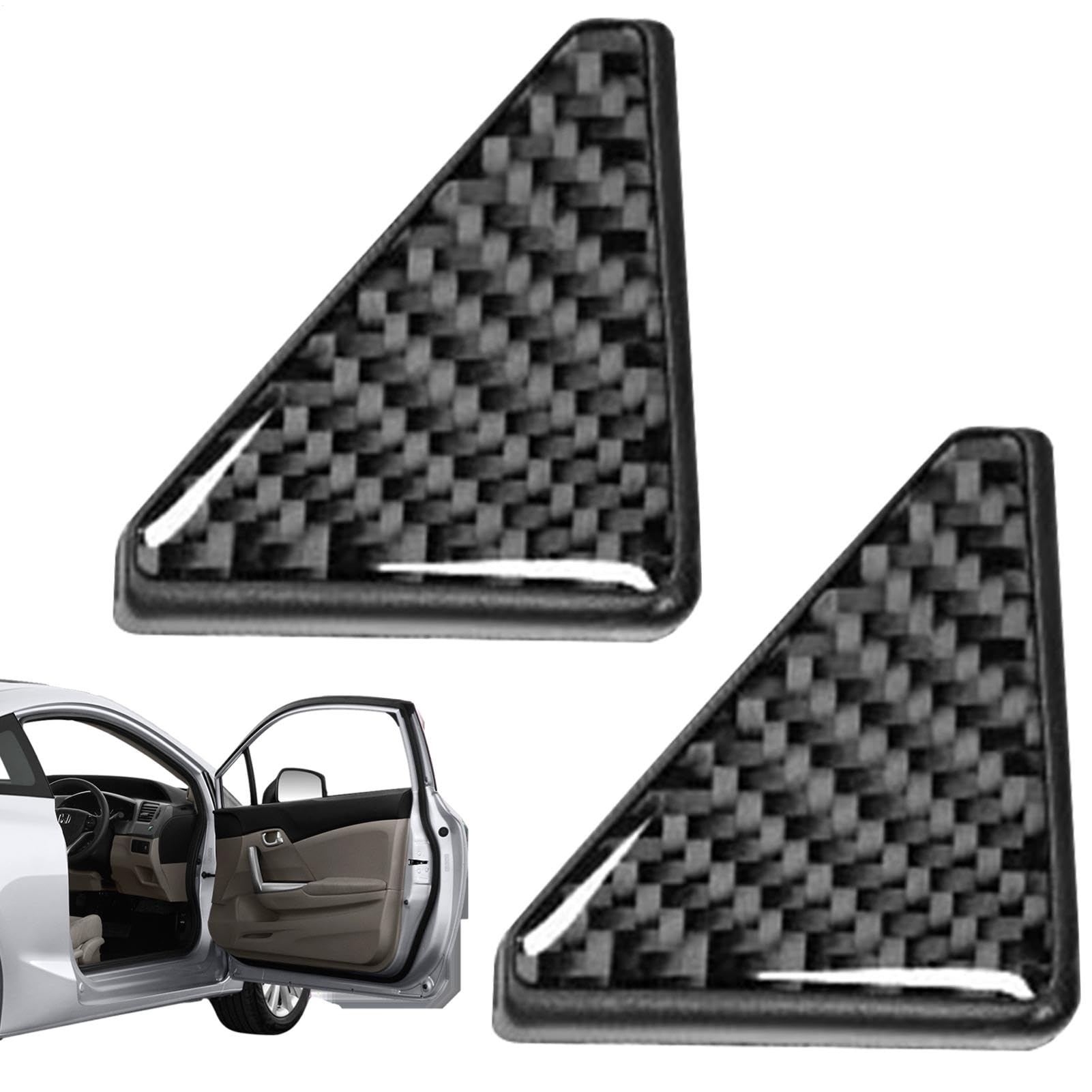 Anti-Kollisions-Aufkleber für Autotür – Carbon Fiber Door Corner Protector | Edge Corner Guard Protector Ersatz, Werkzeug zum Schutz von Fahrzeugen, weich, flexibel für LKW Anti-Kollisions-Aufkleber für Autotür – Carbon Fiber Door Corner Protector | Edge Corner Guard Protector Ersatz, Werkzeug zum Schutz von Fahrzeugen, weich, flexibel für LKW von Naqqios