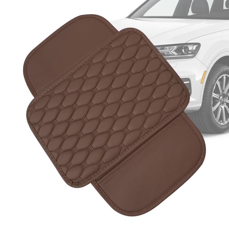 Armlehnenkissen - Mittelkonsole Armlehnenkissen, Auto Mittelkonsolenpolster mit Seitentaschen | Auto Armlehnenbox Kissen von Naqqios